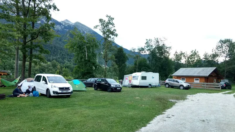 Camp for RVs, tents Slovenia