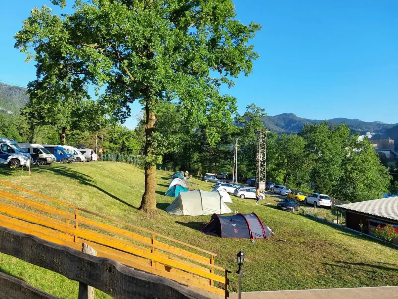 The best campsite from Karavanke towards Ljubljana