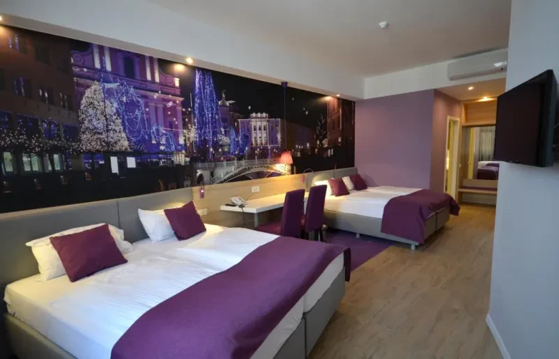 The best hotel with parking Ljubljana center