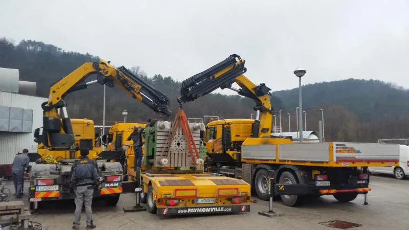 Heavy load transport in Slovenia