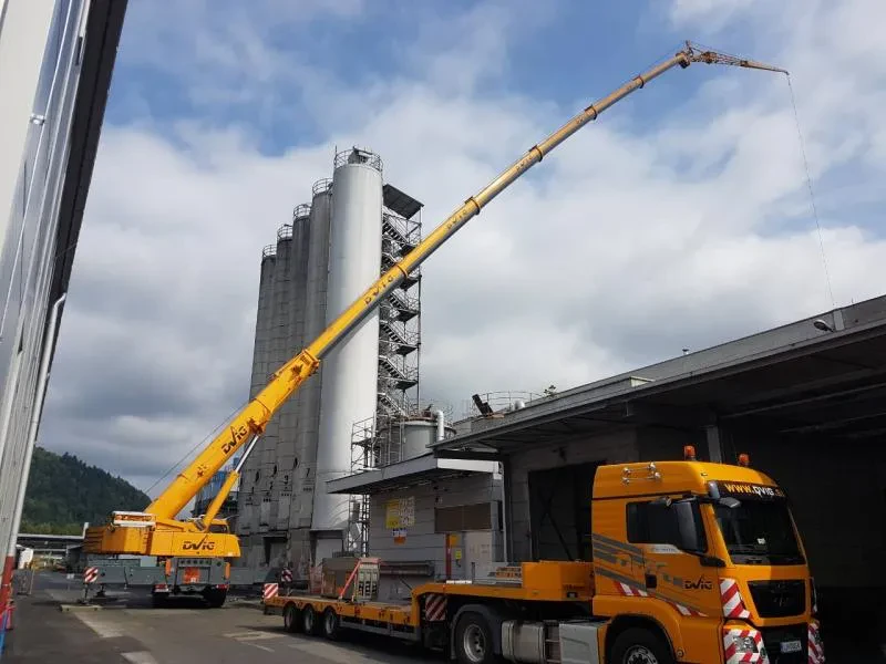Professional heavy load transport Slovenia