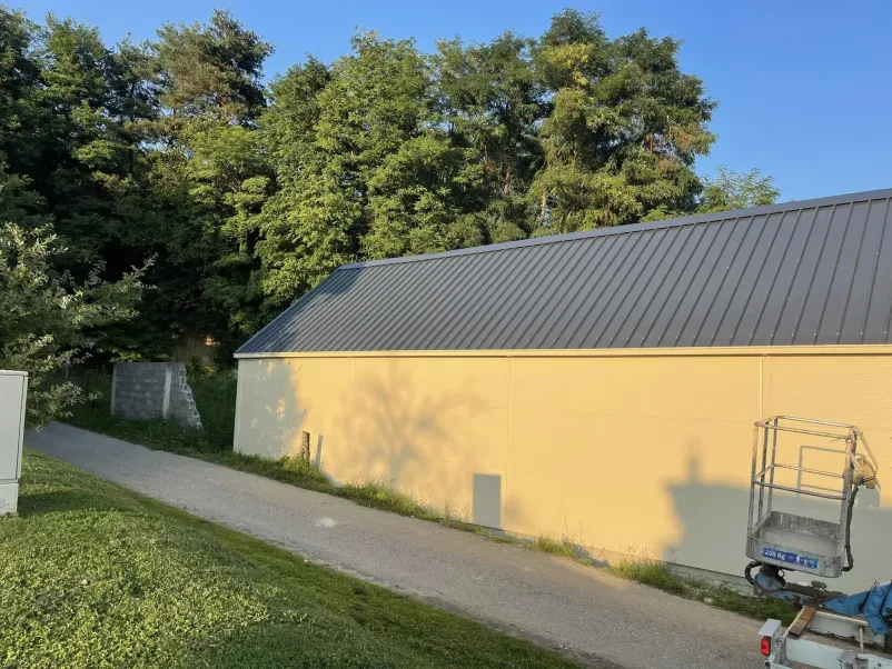 Montaža trapezne kritine Koroška