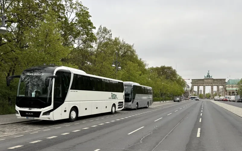 Udobni avtobusi in organiziran prevoz potnikov Slovenija
