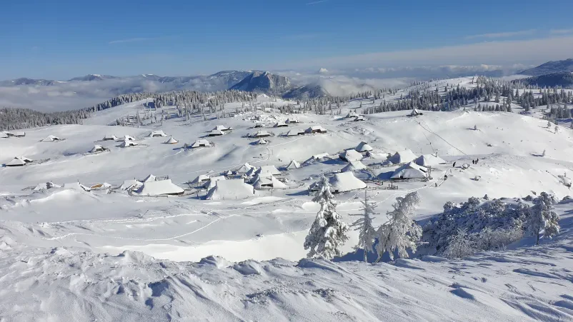 Ugoden najem planinske koče Velika planina