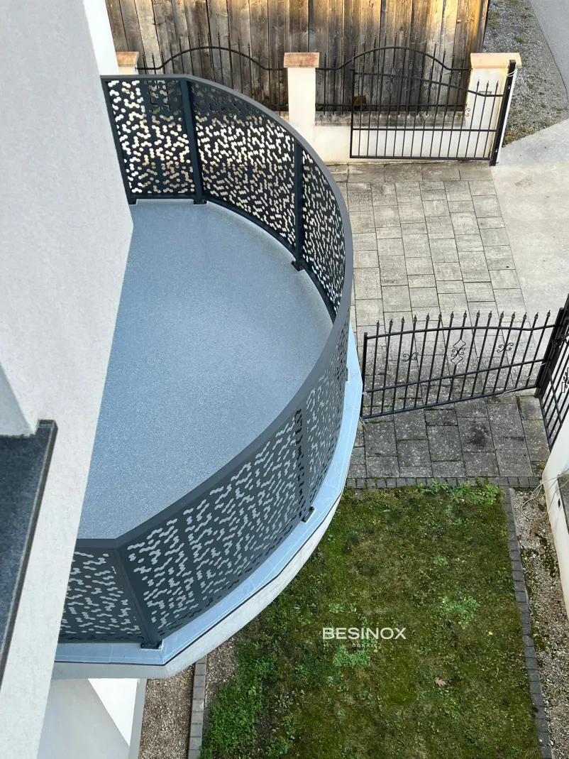 Vedno ugodna izdelava in montaža alu, perforiranih ograj Ljubljana
