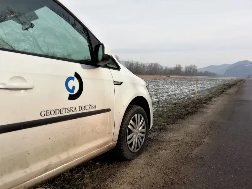 Označitev objekta na terenu okolica Ljubljane