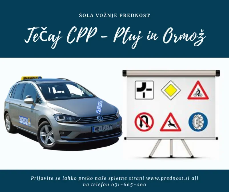 Ugodni CPP tečaji Štajerska, Pomurje