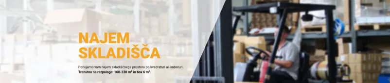 Zanesljivo 3PL, FULFILLMENT pakiranje Osrednja Slovenija
