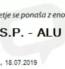 Alu okna osrednja slovenija