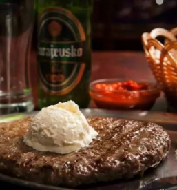 Balkan food ljubljana, slovenia coast