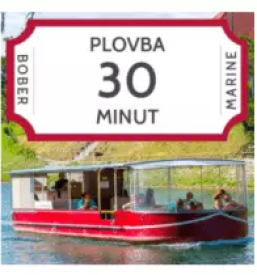 Boat ride on ljubljanica river ljubljana