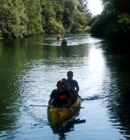 Boat ride on ljubljanica river ljubljana