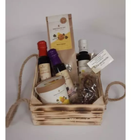 Hladno stiskano bučno olje v darilni embalaži Slovenija