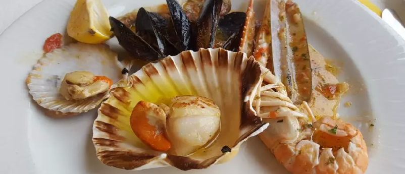 Besuchen Sie das gute Fischrestaurant Piran 