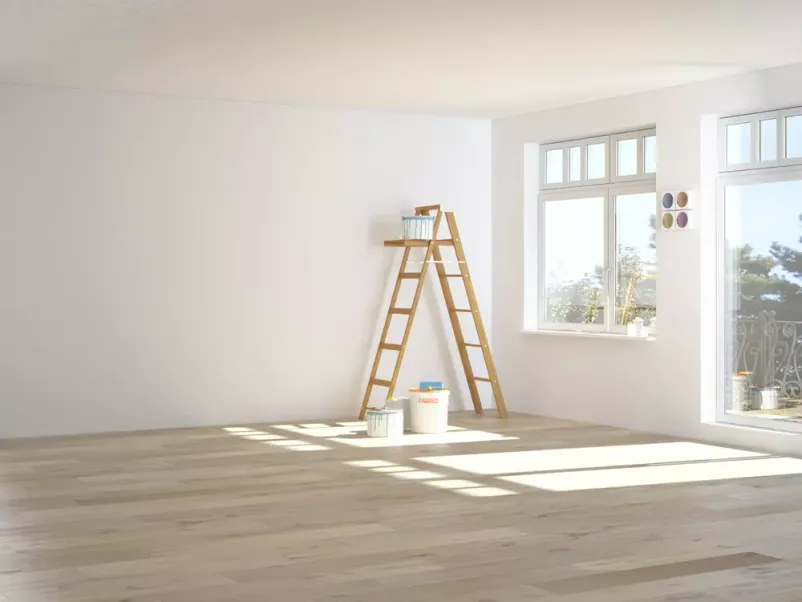 beljenje sten