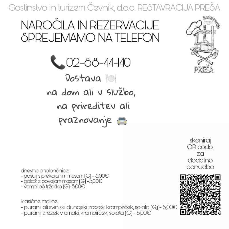 kosila in ostale jedi