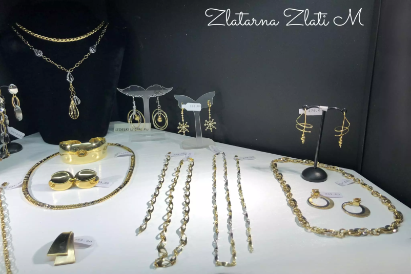 Najlepši nakit najdete v dobri zlatarni Zlati M v centru Ljubljane