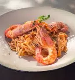 Ein gutes restaurant in piran