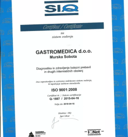 Gastroenterološka ambulanta dr puc murska sobota