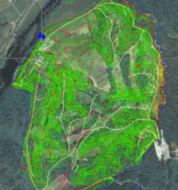 Geodetski nacrt lenart v slovenskih goricah stajerska