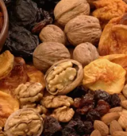 Getrockneten früchten und nüsse slowenien ( )