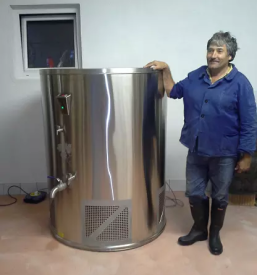 profesionalno hlajene posode za vino v sloveniji