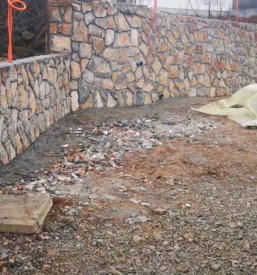 Izdelava betonske skarpe Dolenjska