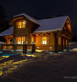 Izdelava brunarice stajerska