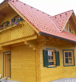 Izdelava lesenih his in brunaric v sloveniji