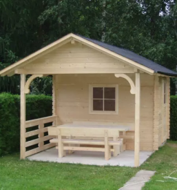 Izdelava lesenih his in brunaric v sloveniji