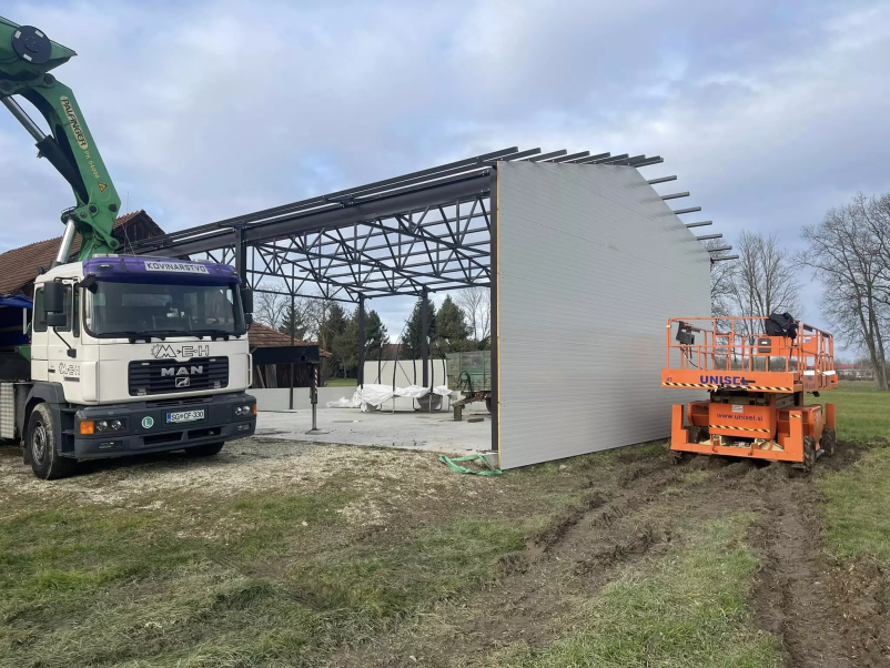 Smo prava izbira za izdelavo montažnih hal na ključ v Sloveniji!