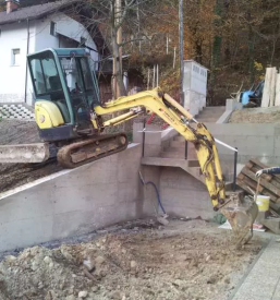 Poceni izkopi z bagrom Ljubljana