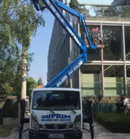 Najem dvižnih košar in ploščadi Ljubljana