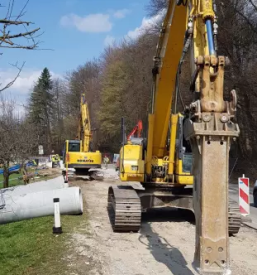 Izvedba cestne infrastrukture slovenija