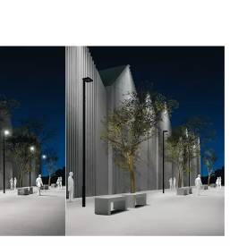 Izvedba razsvetljave za pes cone slovenija