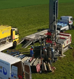 Vrtanje vrtine za geosondo slovenija