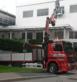 Ugodni kamionski prevozi s HIAB dvigalom Dolenjska