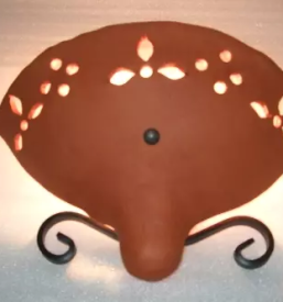 Kovane luci z glinenimi sencniki savinjska