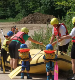 Kvaliteten rafting po savi ljubljana