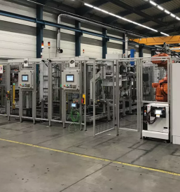 Kvalitetna montaza industrijskih naprav in strojev postavitev novih linij na kljuc nemcija evropa
