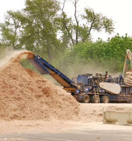 La vendita del cippato in primorska