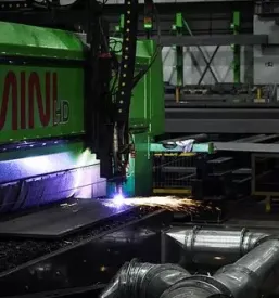 Industrijski laserski razrez pločevine in cevi Gorenjska