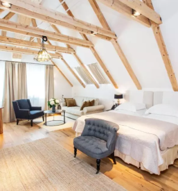 Luxushotel im zentrum von ljubljana