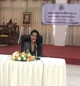 Manatsanan duang krulc tajska kulturna ambasadorka v evropi