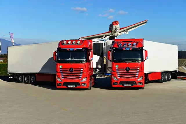 Mednarodni prevozi s hladilniki Slovenija