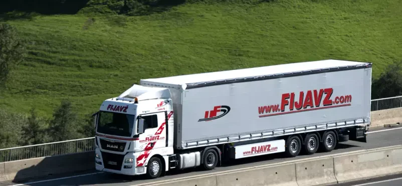 Ugoden mednarodni transport komercialnega blaga Evropa