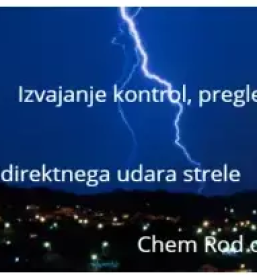 Hitra montaža strelovoda v Sloveniji