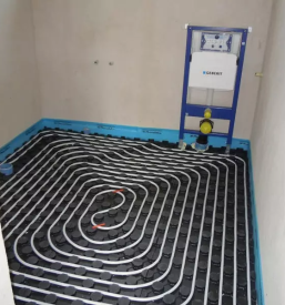 Namestitev talnega ogrevanja Slovenija