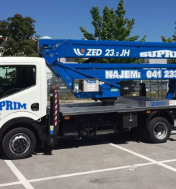 Ugoden najem dvižnih košar Slovenija