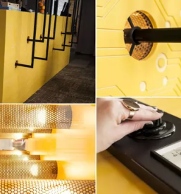 Notranja oprema iz kerrock corian in hi macs kompozitnih materialov slovenija